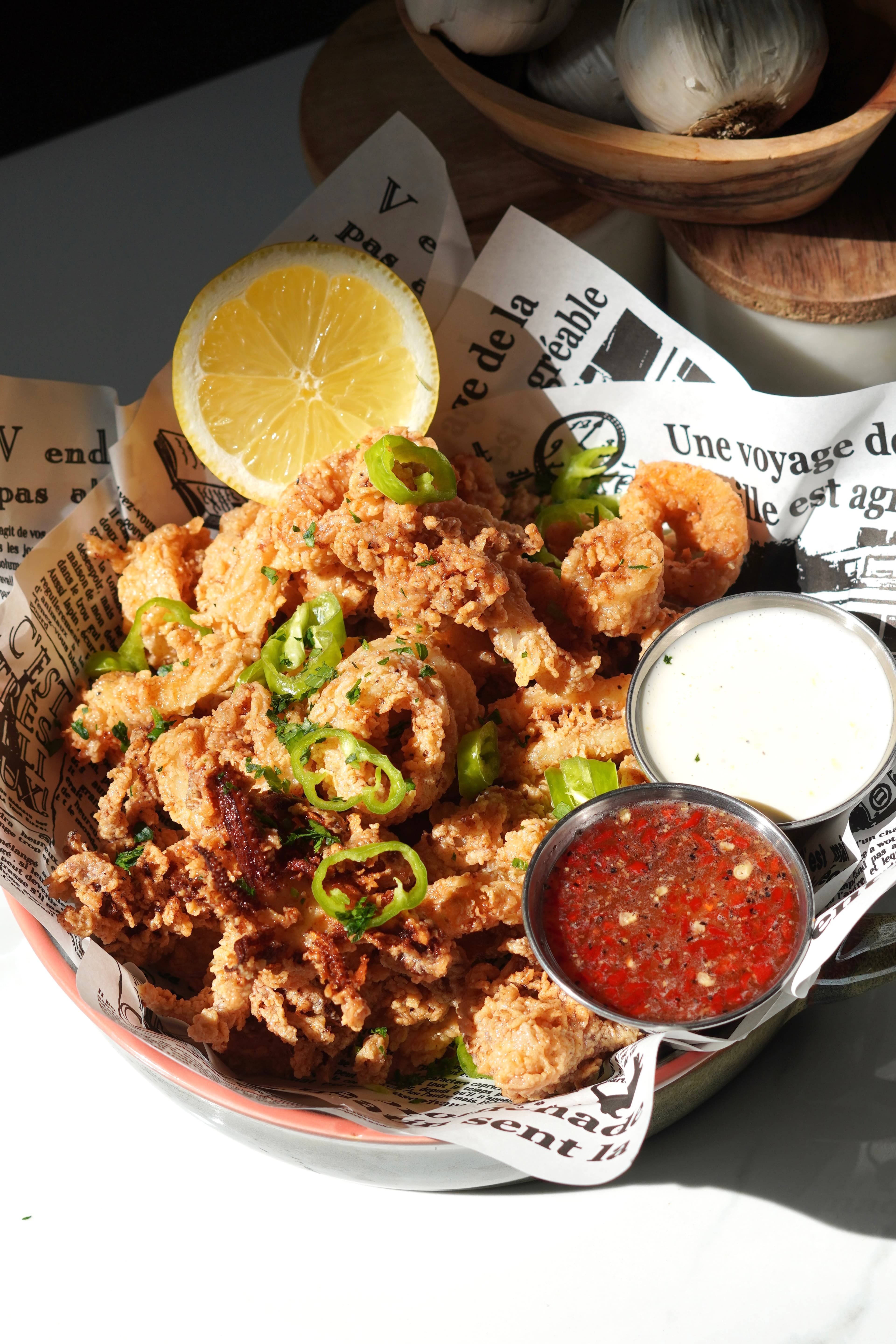 Crispy Fried Calamari