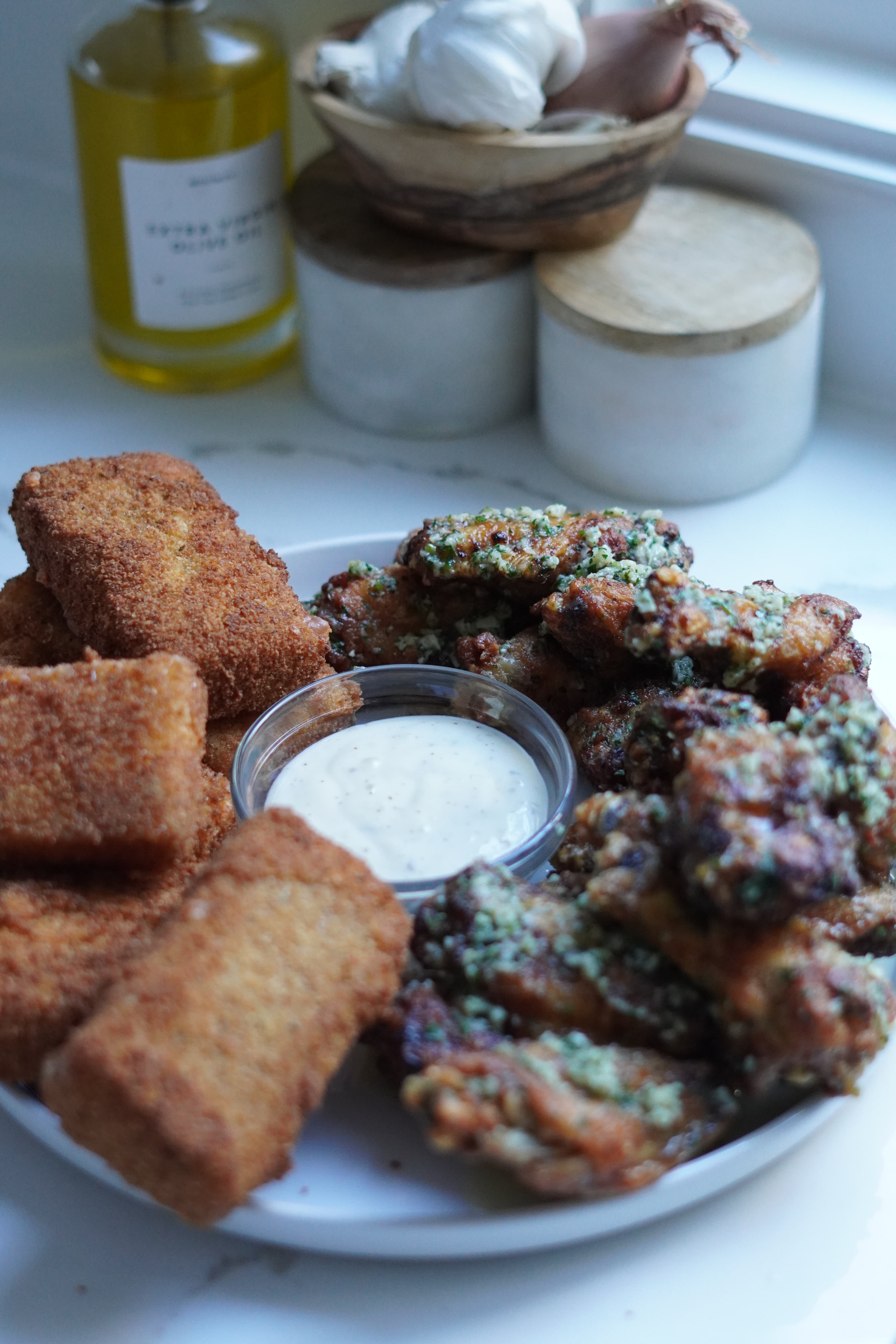 Garlic Parmesan Wings