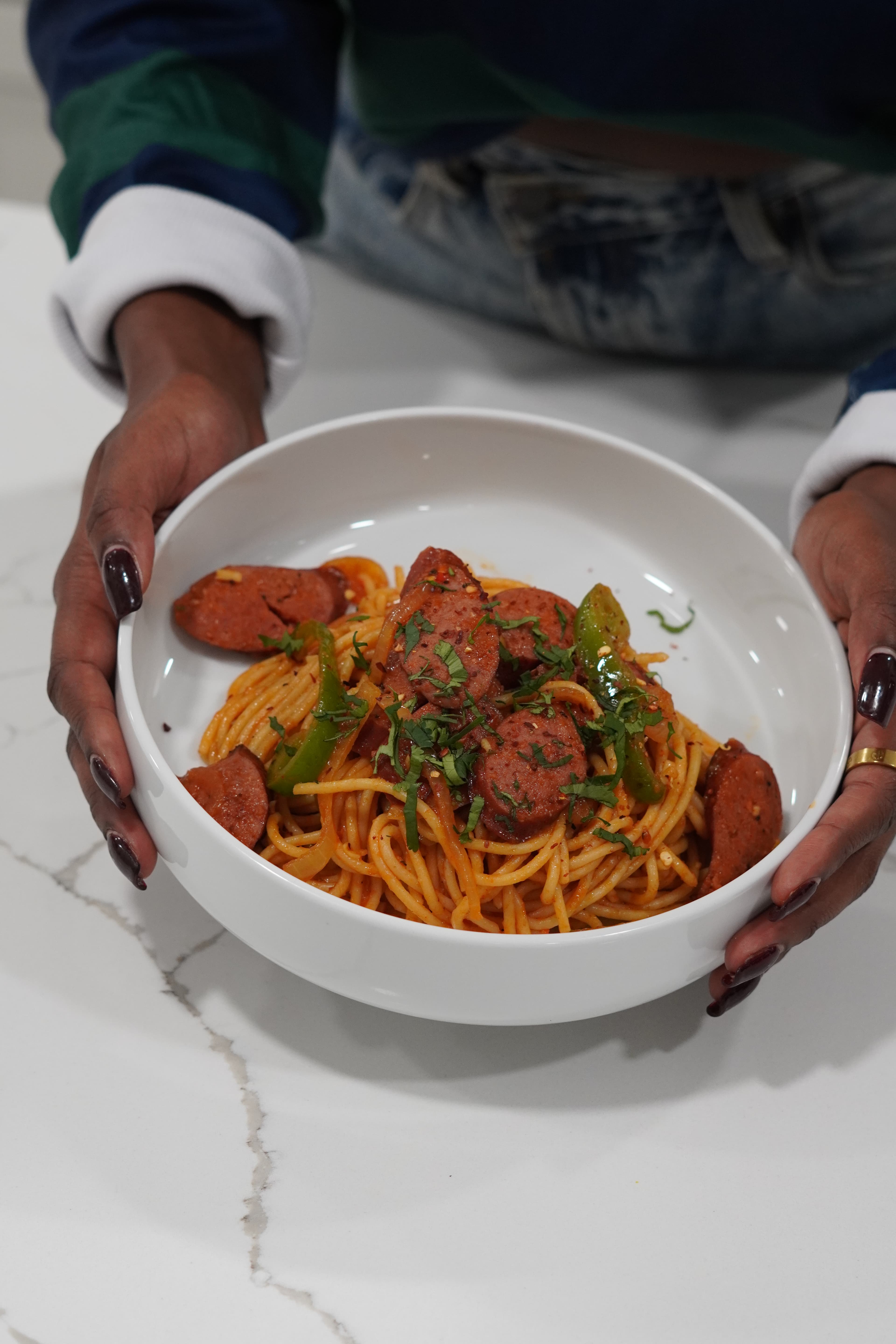 Haitian Spaghetti