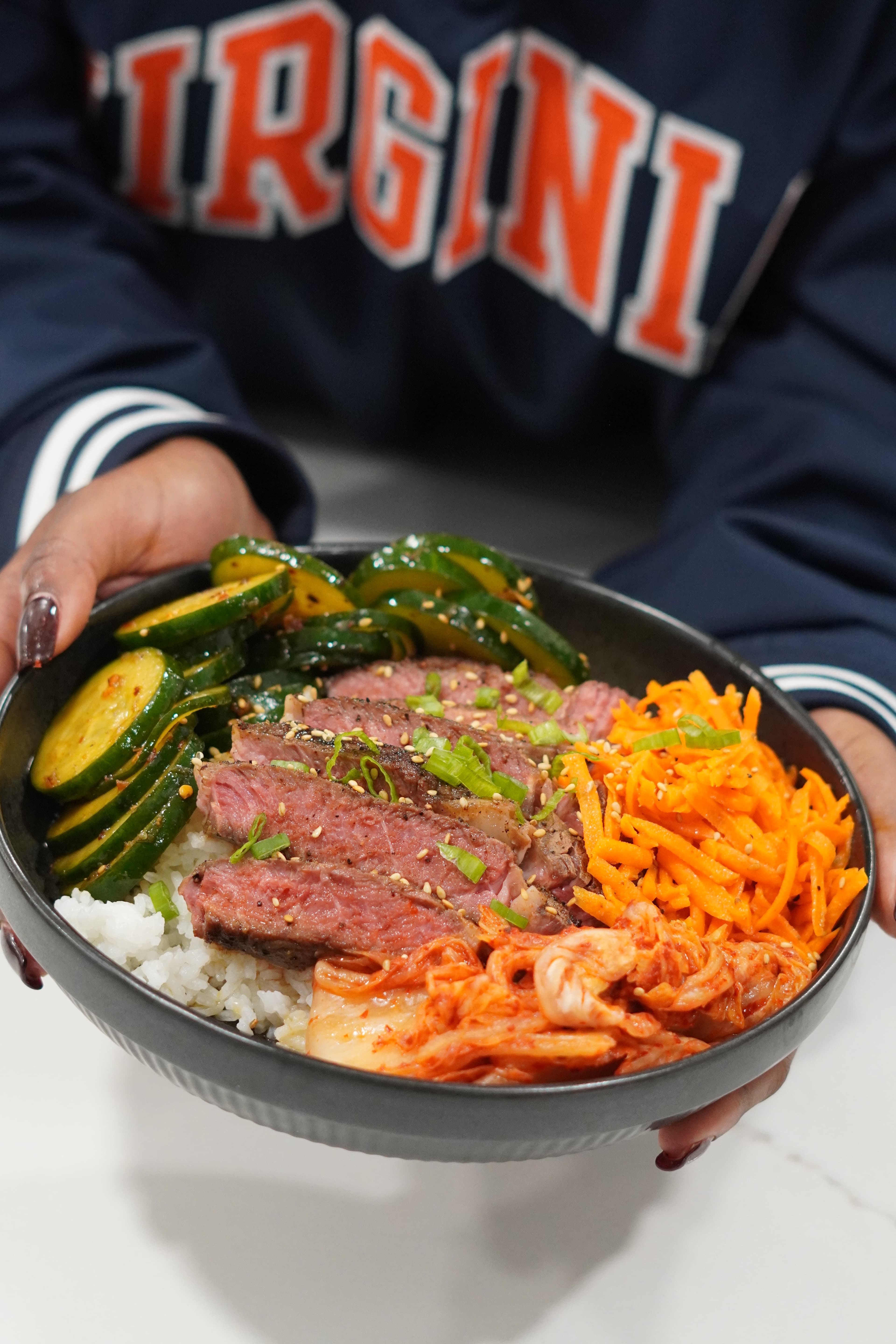Korean-Style Steak & Rice Bowl