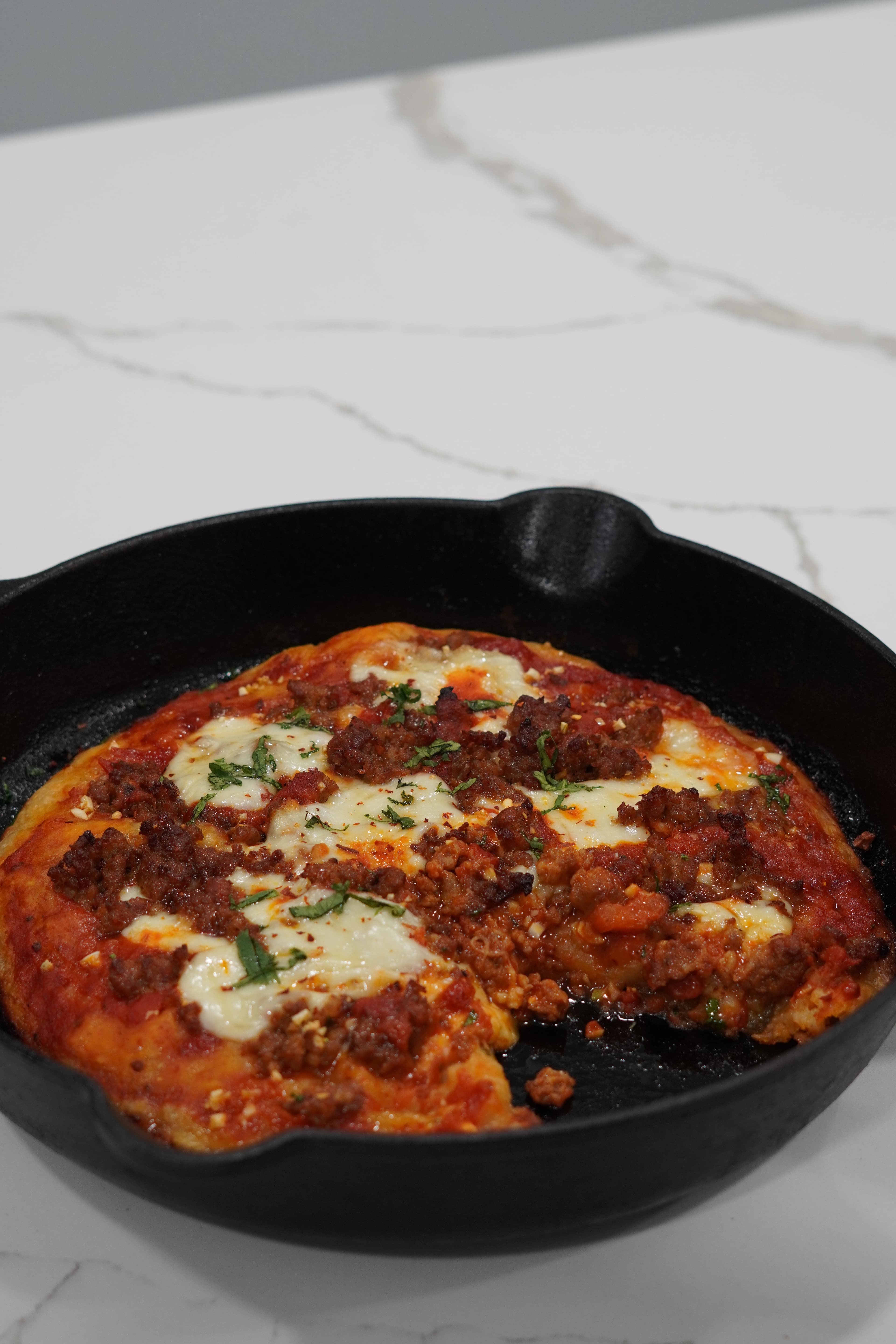 Spicy Sausage & Honey Pizza